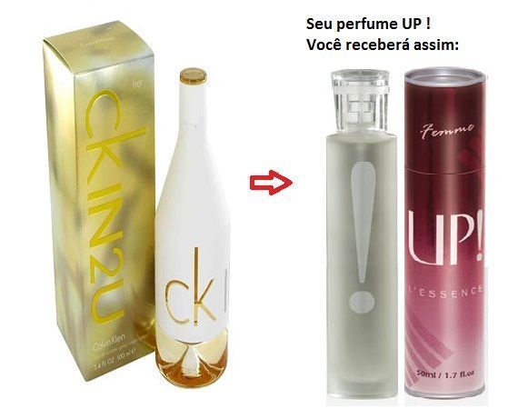 PERFUME UP! - FRAGRÂNCIA CALVIN KLEIN IN2HER